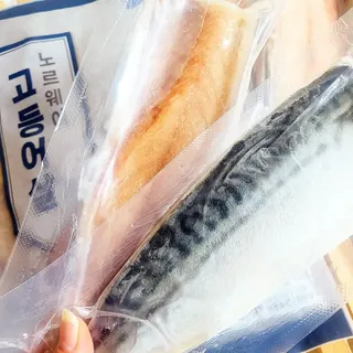 ㈜금호통상 노르웨이 고등어 900g (6~10편) — 5점을 준 리뷰어가 2022년 11월 올린 사용 사진