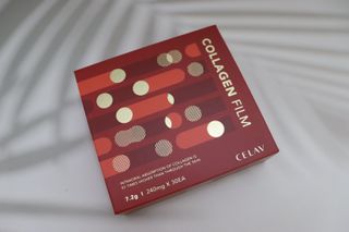 프리마인 귀족의 콜라겐, 92배 흡수율. 럭셔리 프리미엄 셀라브 콜라겐필름 30매 — 5점을 준 리뷰어가 2021년 11월 올린 사용 사진