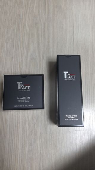 The Fact [5 IN 1] 더 팩트 내추럴 에스에프엔 에이틴 스킨토너+크림 세트 — 5점을 준 리뷰어가 2021년 5월 올린 사용 사진