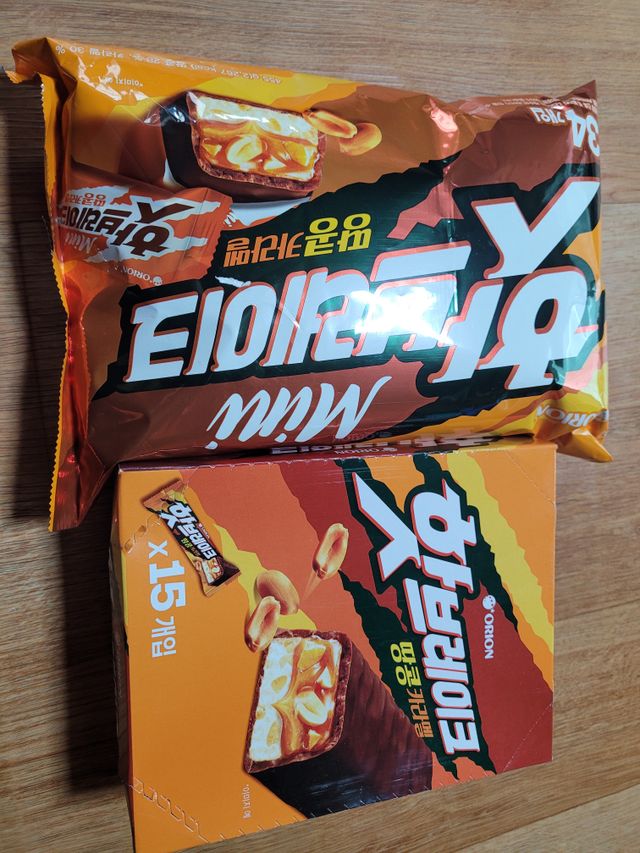 핫브레이크 땅콩카라멜 리뷰 사진