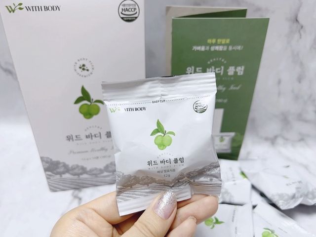 위드바디플럼 15개입 리뷰 사진