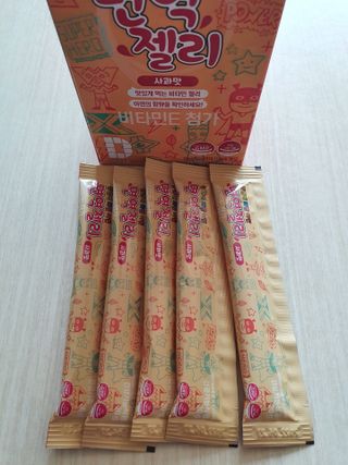 다나음 셀렌에 빠진 아연면역젤리 열대과일맛+사과맛 — 5점을 준 리뷰어가 2021년 3월 올린 사용 사진