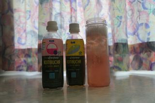 더그레잇티 콤부차 [매일유업] 더그레잇티 44kcal 콤부차 300ml *12개입 (오리지널 6개+베리리치 6개) — 3.5점을 준 리뷰어가 2023년 8월 올린 사용 사진