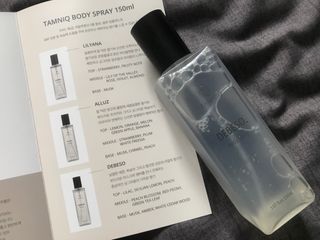 탐니크 바디미스트 디베쏘 150ml — 5점을 준 리뷰어가 2021년 2월 올린 사용 사진