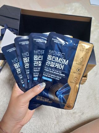 [브이푸드] 옵티MSM 관절케어 (70ml x30포) — 5점을 준 리뷰어가 2022년 6월 올린 사용 사진