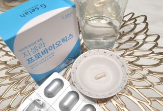 [지셀라] 프로바이오틱스 100억 유산균 보장 (1개월분 / 350mg X 30캡슐) — 5점을 준 리뷰어가 2023년 6월 올린 사용 사진