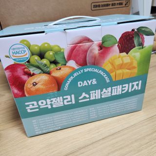 참앤들황토농원 10가지 맛, 입맛대로 스페셜하게~ 가볍게 한 포 땡! 곤약젤리 스페셜 패키지 130ml x 30포 — 5점을 준 리뷰어가 2023년 1월 올린 사용 사진