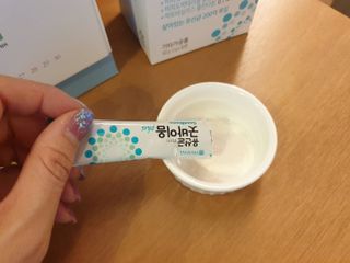 프리마인 유산균 국가지정연구소 선정, 살아있는 생유산균 200억 마리의 힘. 유산균n굿바이옴플러스 — 5점을 준 리뷰어가 2021년 11월 올린 사용 사진