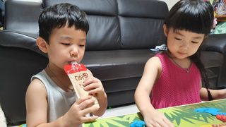 [몸엔용] 우리 아이 건강간식, 달콤한 녹용곤약젤리 디어팡 4종 — 4.5점을 준 리뷰어가 2021년 8월 올린 사용 사진