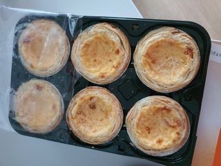 디앙뜨 포르투갈 에그타르트 오리지널 맛+패션후르츠 맛 중 택1 — 5점을 준 리뷰어가 2021년 7월 올린 사용 사진