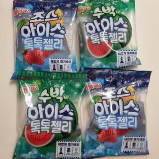 롯데제과 죠스바 아이스 톡톡 젤리 — 5점을 준 리뷰어가 2021년 10월 올린 사용 사진