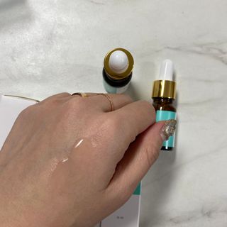 랑팡 EGF+FGF 10ppm 리포좀 앰플 원액 10ml — 5점을 준 리뷰어가 2021년 12월 올린 사용 사진