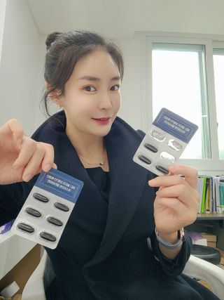 지바이오렉스 RE;알티지오메가3 루테인아스타잔틴 멀티비타민 — 5점을 준 리뷰어가 2022년 10월 올린 사용 사진