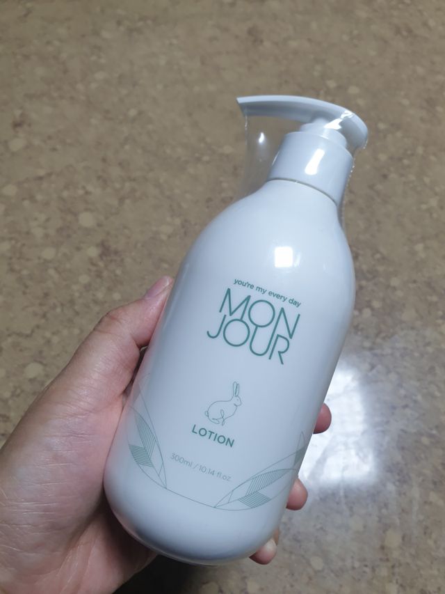 몽쥬르 유아 로션 300ml 리뷰 사진