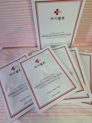 닥터마시멜로 마블러스 멀티 클리닉 마스크 — 3점을 준 리뷰어가 2021년 2월 올린 사용 사진