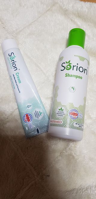 건선/아토피/트러블 두피 각질 케어 소리온 샴푸&플루이드 Shampoo & Fluid — 5점을 준 리뷰어가 2022년 3월 올린 사용 사진