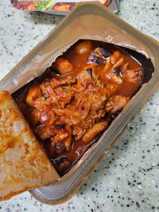 자연풍미 문어직화볶음 3종 (불고기, 불곱창, 치즈불닭) — 5점을 준 리뷰어가 2022년 6월 올린 사용 사진