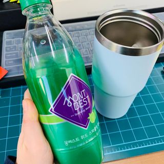 몽베스트 Montbest with Sparkling water Lime20병 — 5점을 준 리뷰어가 2021년 10월 올린 사용 사진