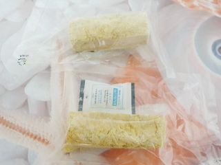 베이컨박스 [BACON] 강아지 수제간식 간편 동결건조 스튜 2종 - 황태, 초록 홍합 — 4점을 준 리뷰어가 2021년 1월 올린 사용 사진