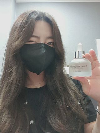 브에노 파리퀸 윌 페이스 오일 — 5점을 준 리뷰어가 2021년 6월 올린 사용 사진