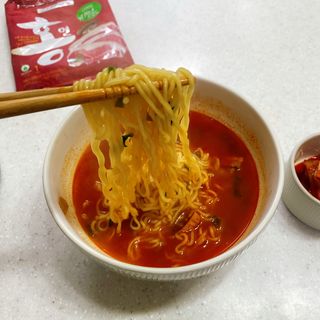 [풀무원] 자연은맛있다 정면, 백면, 홍면  세트 — 4점을 준 리뷰어가 2021년 4월 올린 사용 사진