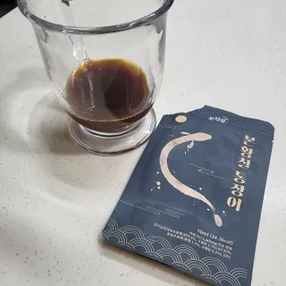 [비린내 완벽제거] 본황칠 통장어 국내산 장어즙 아르기닌 2800mg 장어즙효능 기력보강 — 5점을 준 리뷰어가 2022년 7월 올린 사용 사진