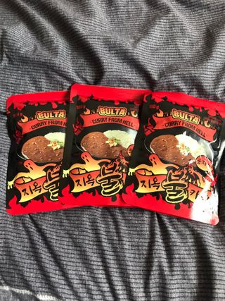불타 지옥불카레 불지옥맛 180g x 3봉 — 5점을 준 리뷰어가 2021년 6월 올린 사용 사진