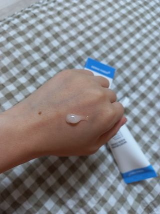 더마포레스트 모이스처라이징 아쿠아크림 / 수분크림 히알루론산 펩타이드 보습 미백 주름개선 — 5점을 준 리뷰어가 2021년 7월 올린 사용 사진