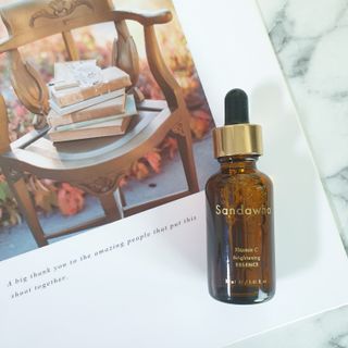 스킨큐어 산다화 비타민c 화이트닝 에센스 30ml — 5점을 준 리뷰어가 2021년 8월 올린 사용 사진