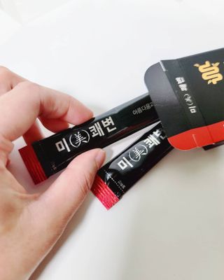 새롬바이오 리생 [미쾌변] 차전자피 식이섬유 건강기능식품 3팩 — 5점을 준 리뷰어가 2021년 7월 올린 사용 사진
