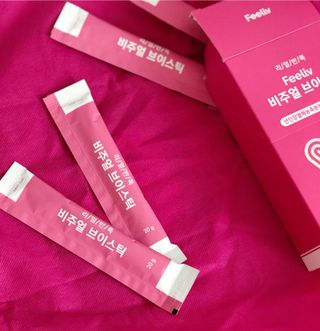 필리브 비주얼 브이스틱 — 5점을 준 리뷰어가 2021년 6월 올린 사용 사진