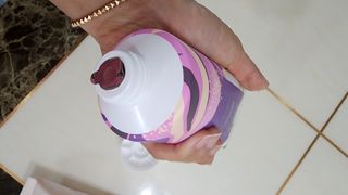 트리마이 주름개선 기능성의 퍼퓸 바디케어, 힐링 베리어 바디크림 3종 택1 — 5점을 준 리뷰어가 2022년 10월 올린 사용 사진