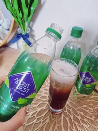 몽베스트 Montbest with Sparkling water Lime20병 — 5점을 준 리뷰어가 2022년 7월 올린 사용 사진