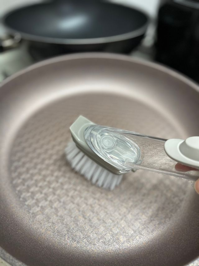 파스텔 세제분사 청소브러쉬 리뷰 사진