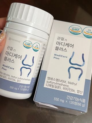 프리마인 평생 써야하는 관절의 건강을 위한 완벽설계 솔루션 관절n마디케어 플러스 120정 — 5점을 준 리뷰어가 2022년 10월 올린 사용 사진
