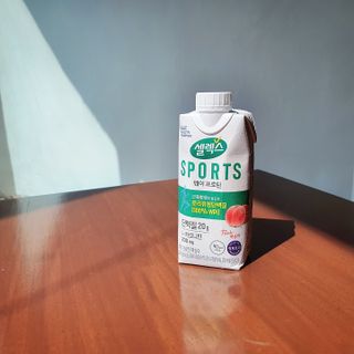 셀렉스스포츠 셀렉스 스포츠 웨이 프로틴 복숭아_ 330ml x 12팩 — 5점을 준 리뷰어가 2021년 7월 올린 사용 사진