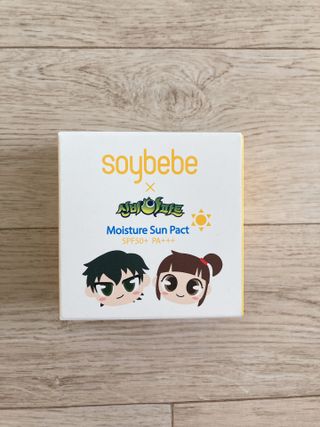 소이베베X신비아파트 모이스쳐 선팩트 SPF50+ PA+++ — 5점을 준 리뷰어가 2023년 4월 올린 사용 사진