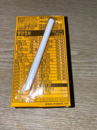 메디웰 페디아드링크 미니 바나나맛 — 5점을 준 리뷰어가 2022년 8월 올린 사용 사진