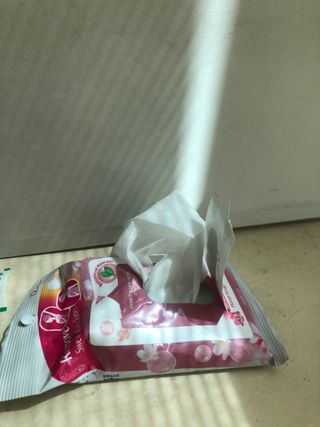[심플리티] 한 장으로 향기롭게, 산뜻하게 바디시트 2종 + 랜덤향1개 총 3팩구성 — 4점을 준 리뷰어가 2021년 5월 올린 사용 사진