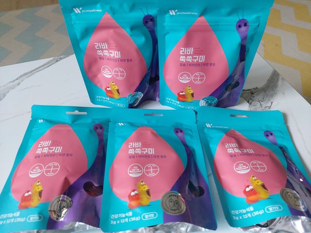 라바 쑥쑥구미 36g 리뷰 사진