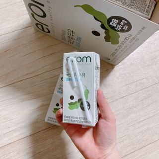 이롬 erom 황성주박사의 국산콩 두유 검은콩 고칼슘 — 5점을 준 리뷰어가 2020년 12월 올린 사용 사진
