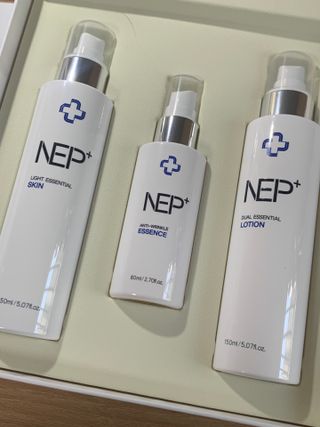 SOONWITH 순위드 NEP+ 스킨케어 3종 세트 — 5점을 준 리뷰어가 2021년 4월 올린 사용 사진