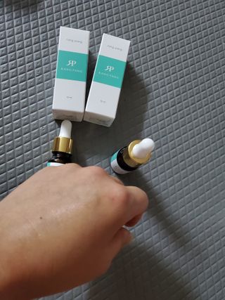 랑팡 EGF+FGF 10ppm 리포좀 앰플 원액 10ml — 5점을 준 리뷰어가 2021년 9월 올린 사용 사진