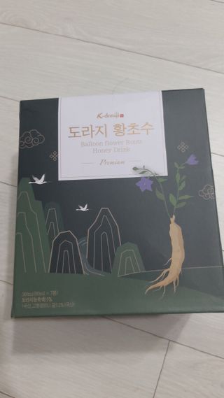 K-doraji K도라지 황초수 목에좋은 도라지 음료 80ml*7봉 — 5점을 준 리뷰어가 2022년 7월 올린 사용 사진
