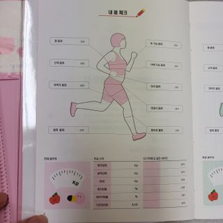 리훈 하밍이와 함께하는 숨은라인찾기 다이어트 플래너 — 5점을 준 리뷰어가 2021년 4월 올린 사용 사진