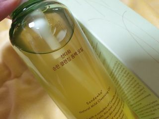 스킨큐어 산다화 순한 클렌징 동백 오일 200ml — 5점을 준 리뷰어가 2023년 3월 올린 사용 사진
