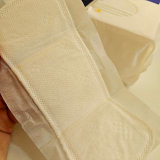 에어퀸 뉴브레스 유기농 생리대 4종 (팬티라이너 20P + 중형 10P + 대형 10P + 오버나이트 8P)_체험단 2차 — 5점을 준 리뷰어가 2024년 11월 올린 사용 사진