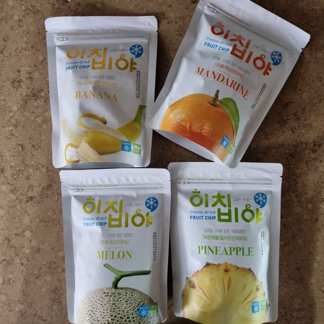 동결건조 과일칩 이치비야 4종 set 리뷰 사진