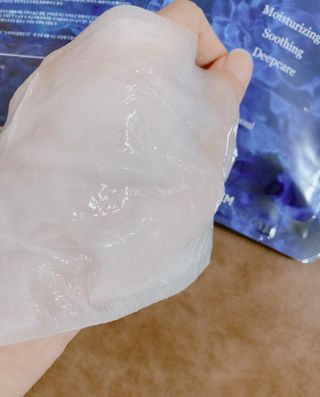 체르엠 그린 케비어 더블워터 마스크팩 5매입  2팩 — 5점을 준 리뷰어가 2021년 12월 올린 사용 사진