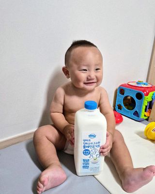 *구매평_[덴마크] 진하고 더 고소한 무가당 플레인 요거트 1.8L — 5점을 준 리뷰어가 2025년 10월 올린 사용 사진
